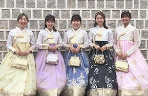 韓国研修で文化体験